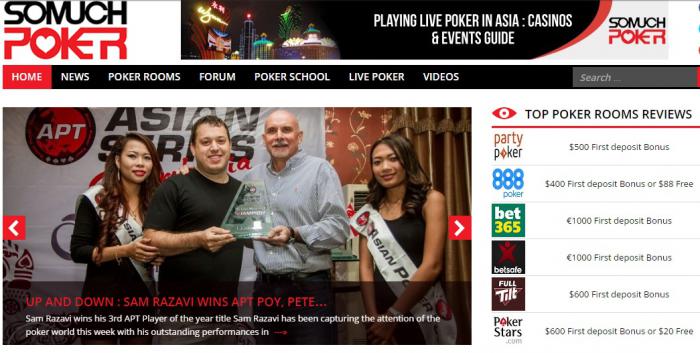 Three Years of Somuchpoker made possible by you