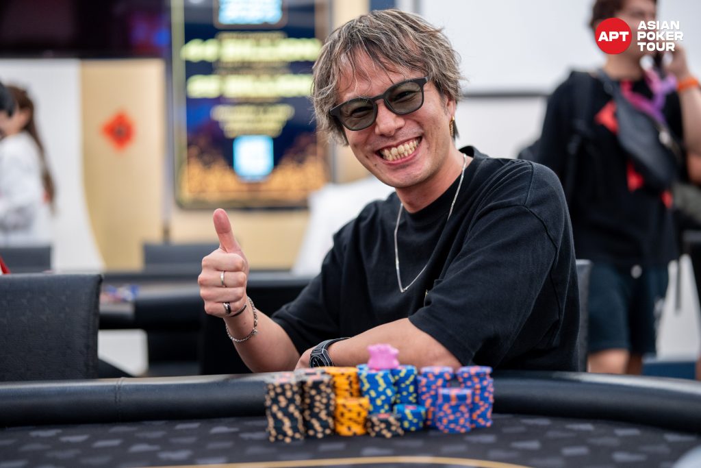 Keigo Kubo, Photo Credit - Asian Poker Tour