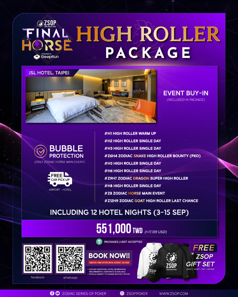ZSOP The Final Horse 2026 – High Roller Package