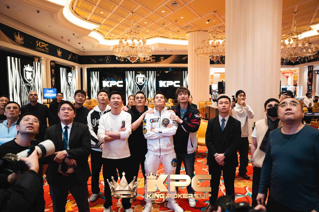 King Poker Cup - Lin and his rail