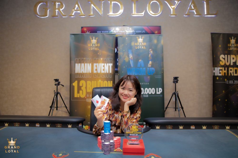Nguyễn Thị Kiều Anh – Warm Up Event champion