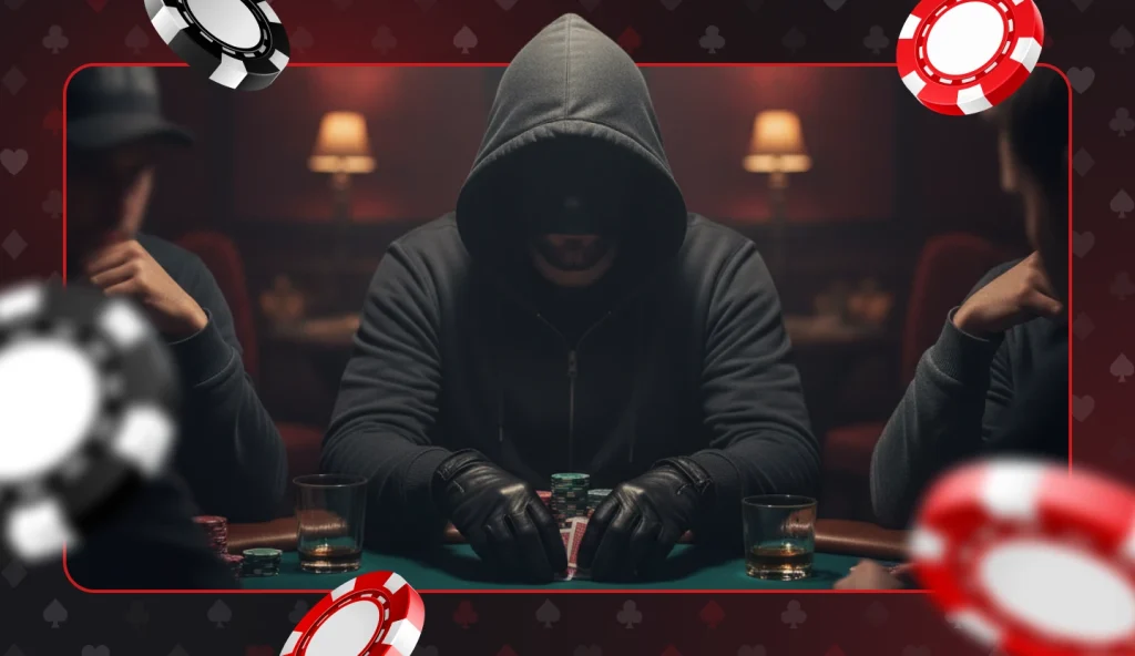 Playing out of position is something that players usually try to avoid, but you can still gain some chips playing it right