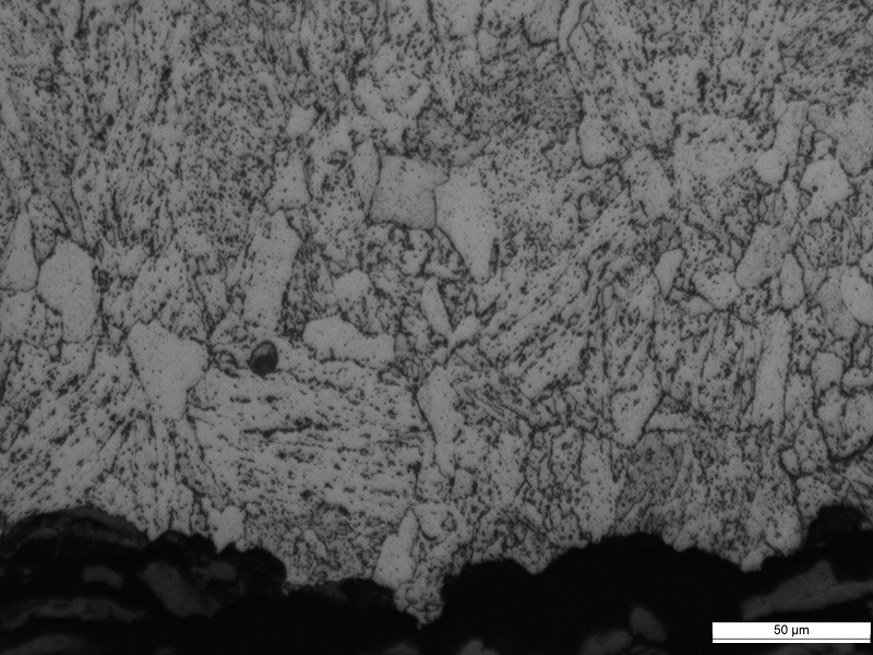 Grain boundary in cold rolled steel