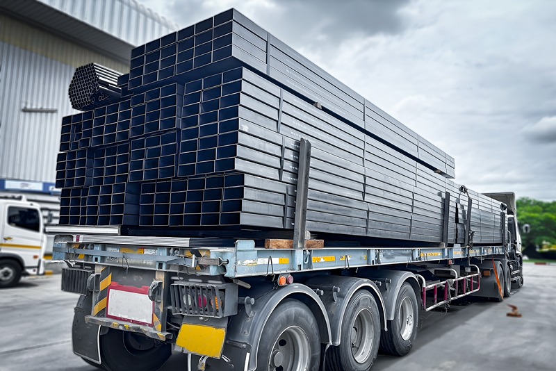 Truck_Loaded_with_Steel_Tubes_for_Construction