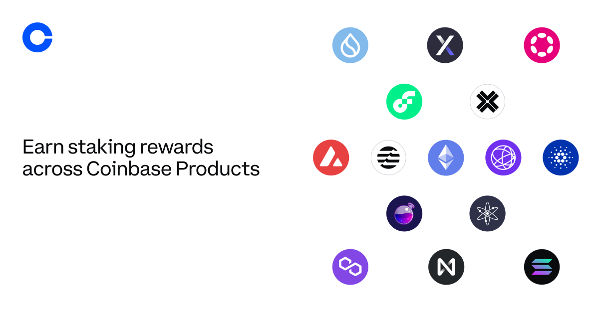 Explore staking across Coinbase products