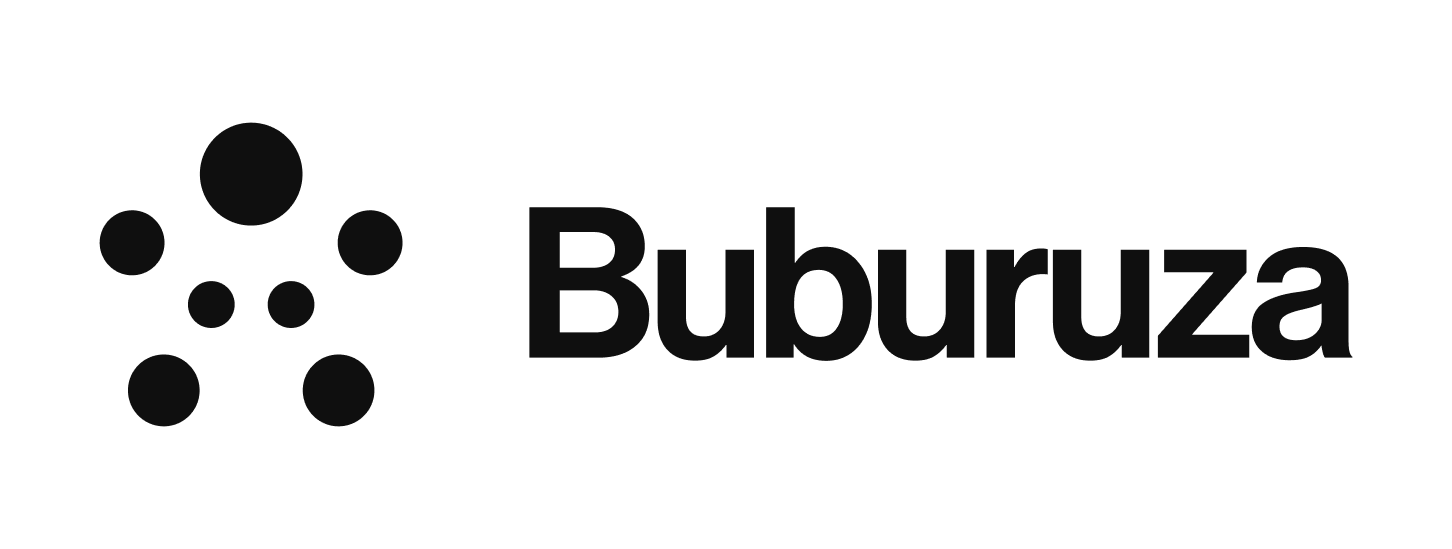 Buburuza Logo Black