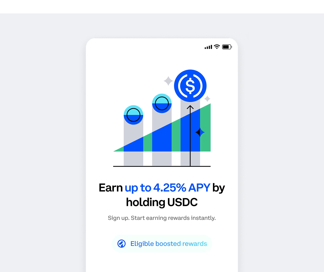 USDC boosted reward image