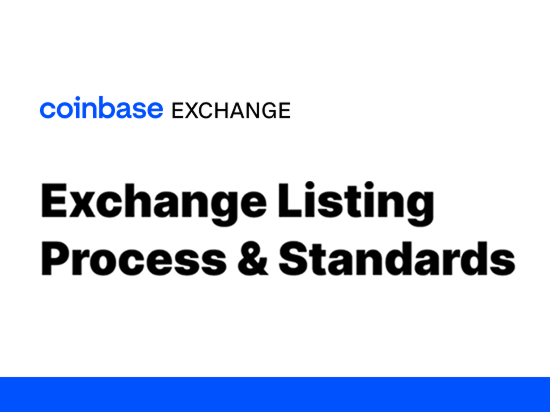 Exchange Listing Process & Standards.