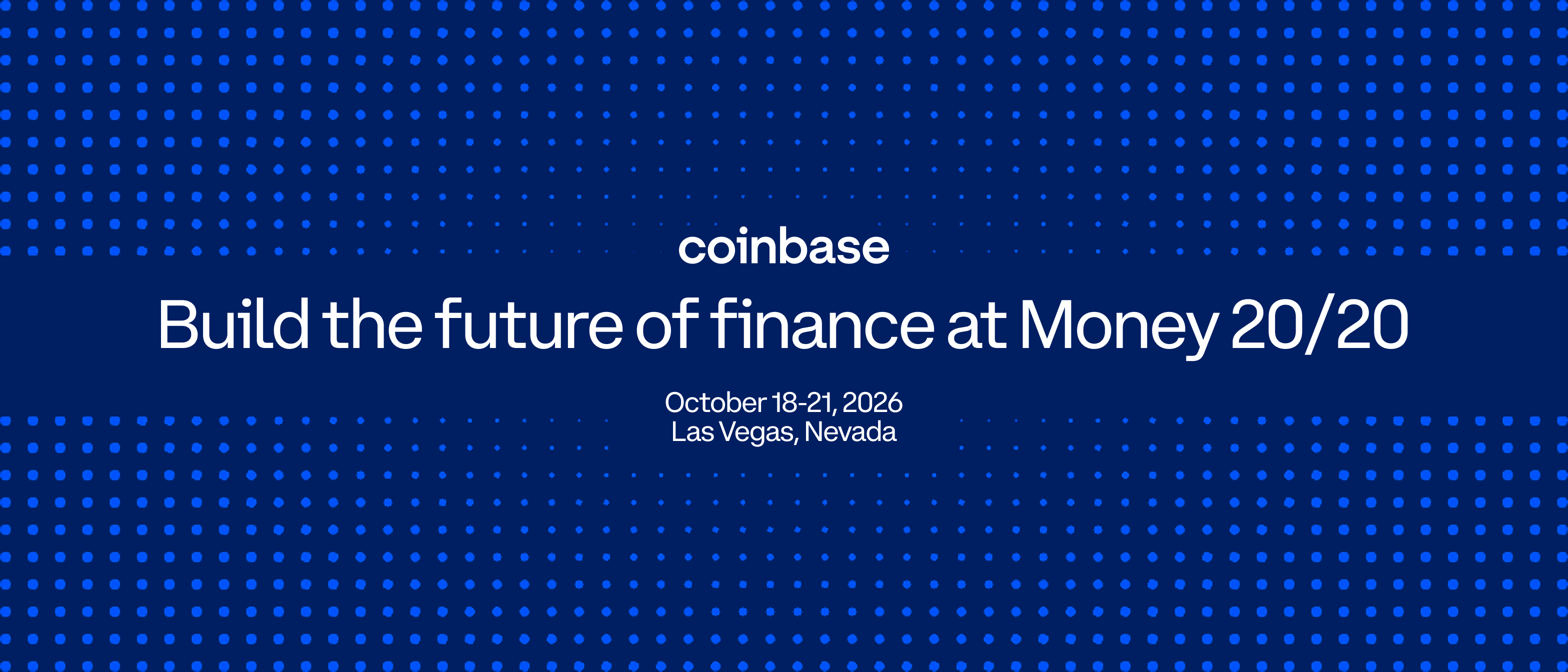 meet coinbase at money 2020