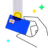 hand holding credit card