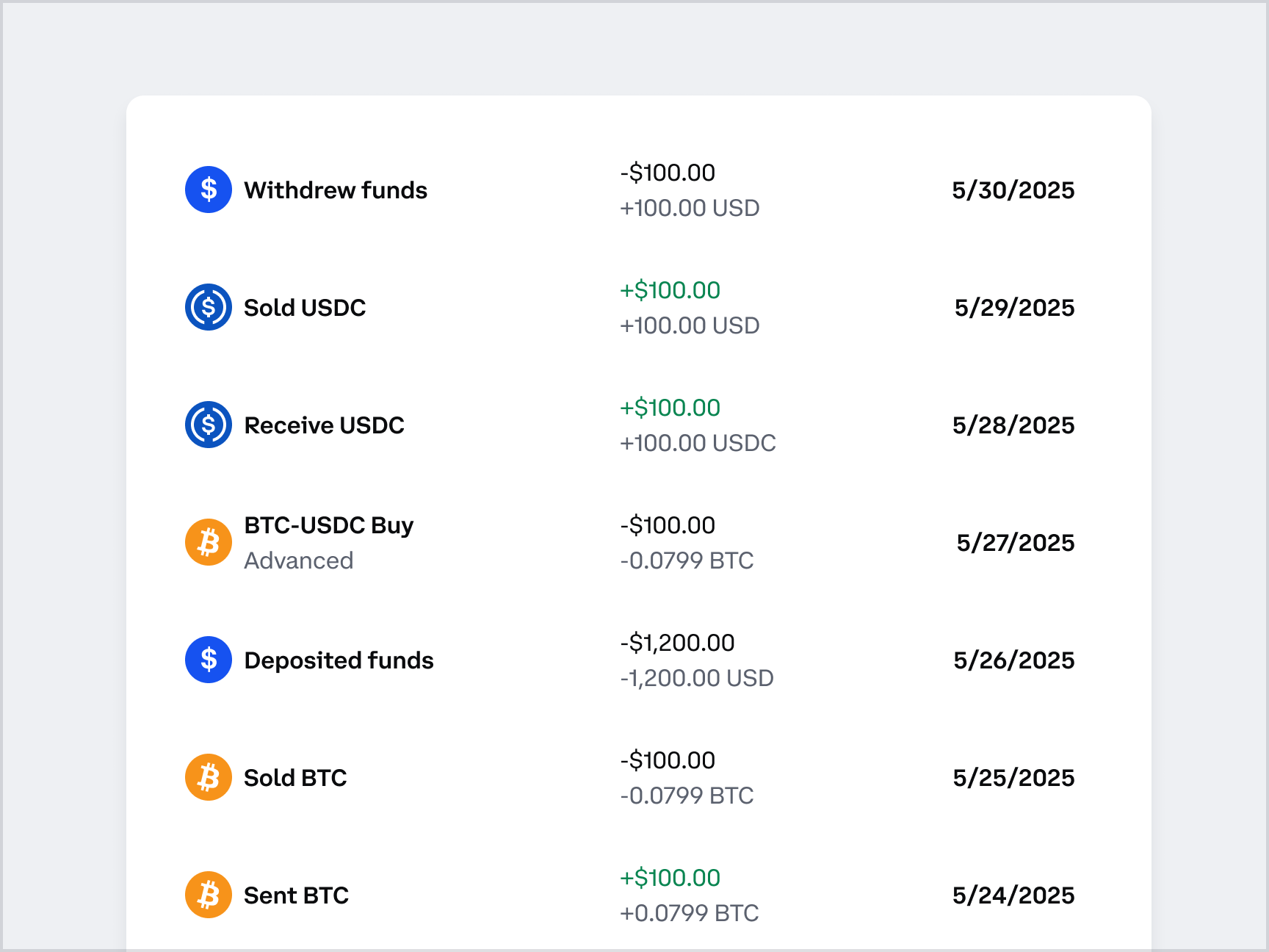 Payment Link screen with blue checkmark
