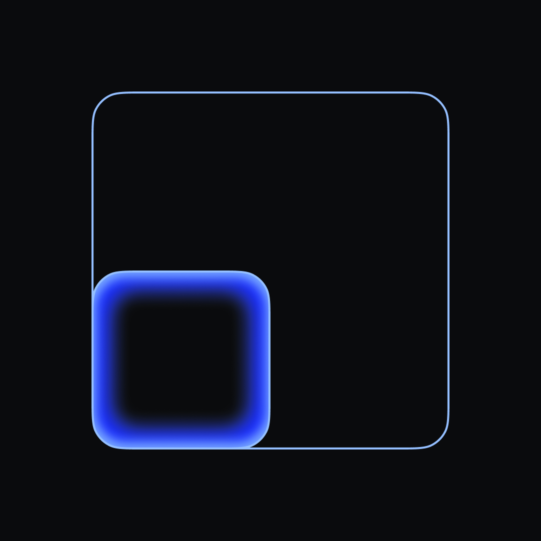 Small block in the lower left corner of a larger block