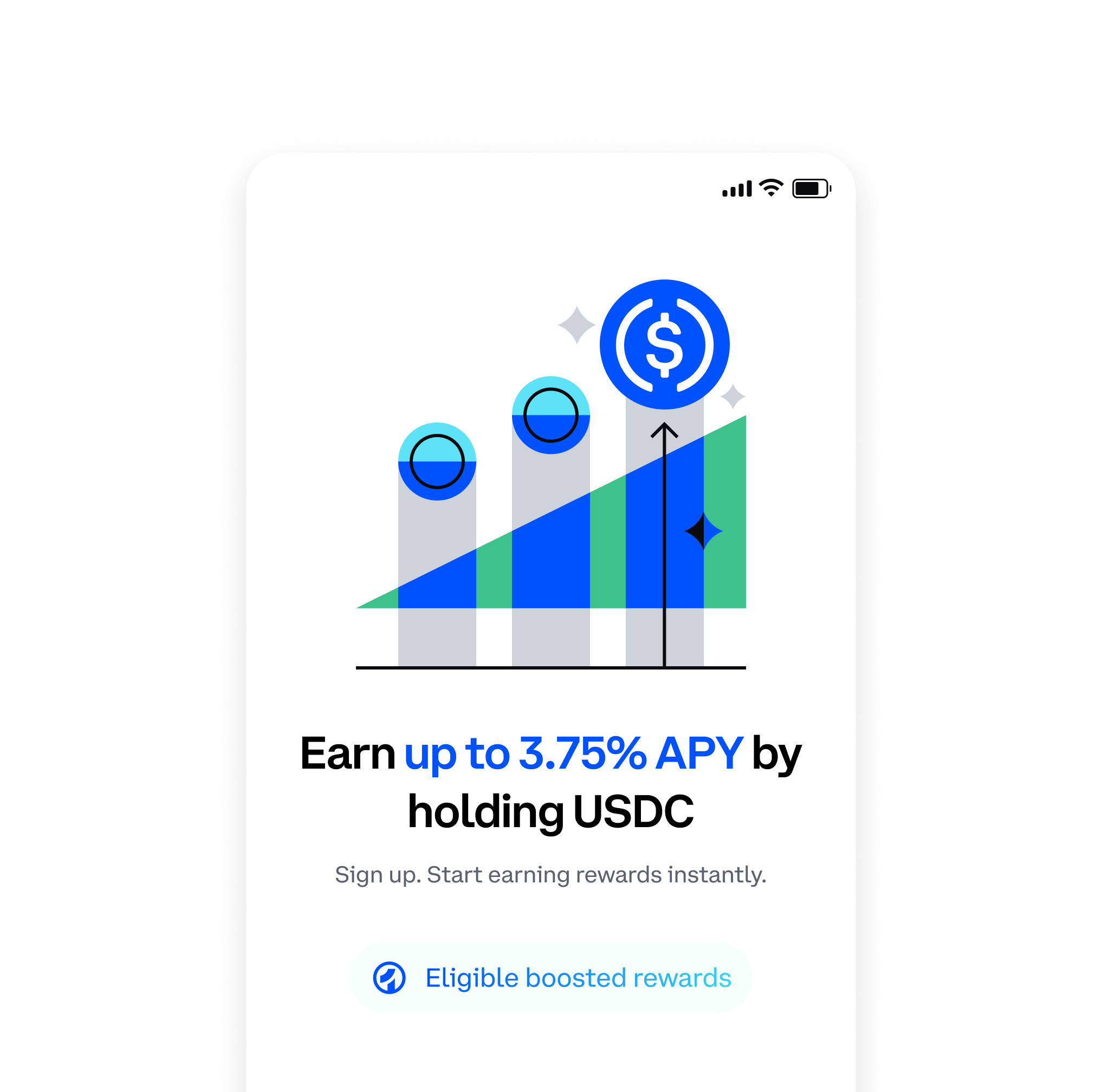 USDC boosted reward image