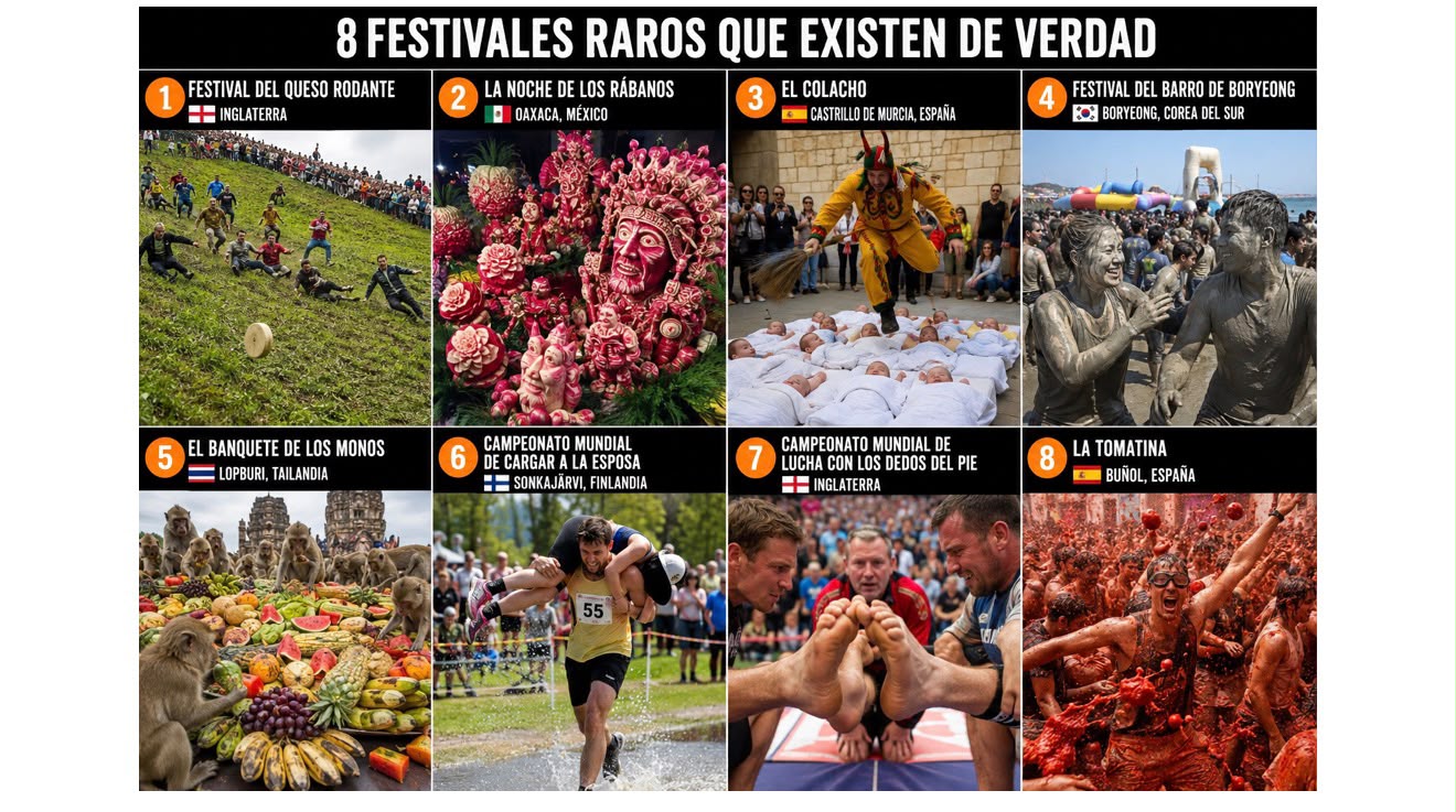 Festivales que estaban en tu workbook