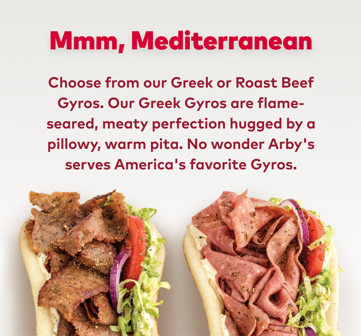 Arby's goes Greek with spicy and meaty new gyro - CultureMap Houston