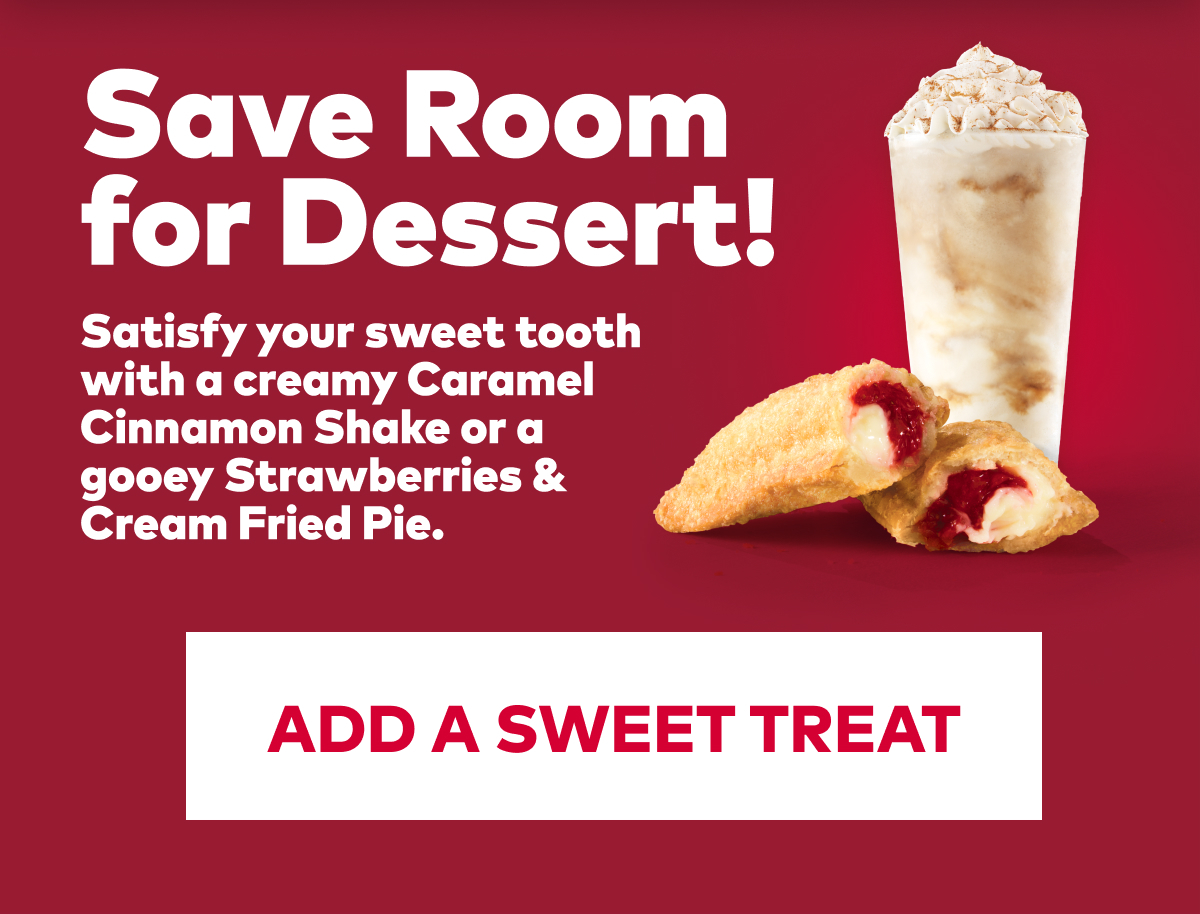 Save Room For Dessert!