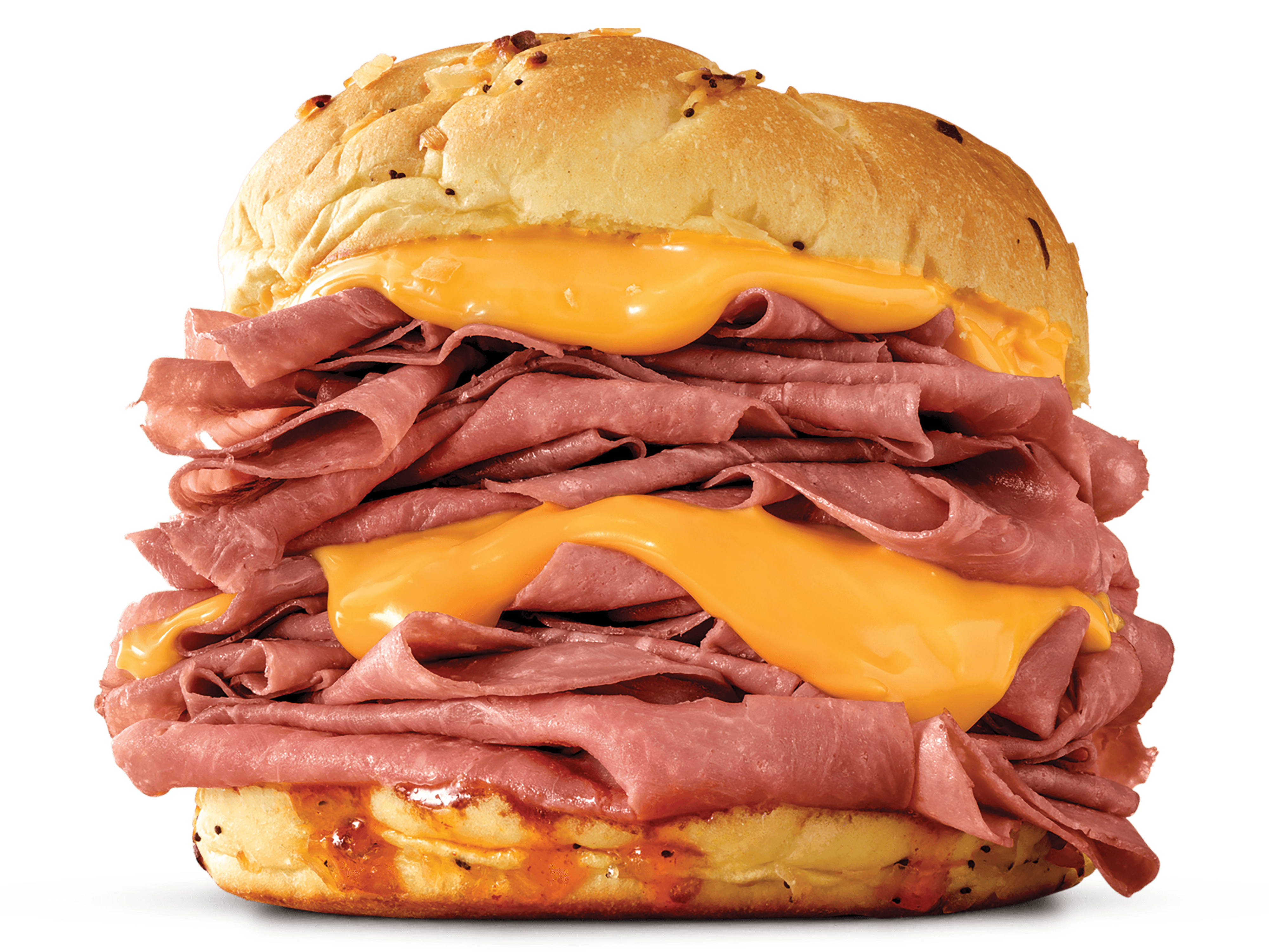 Calories in Arby's Half Pound Beef ?n Cheddar