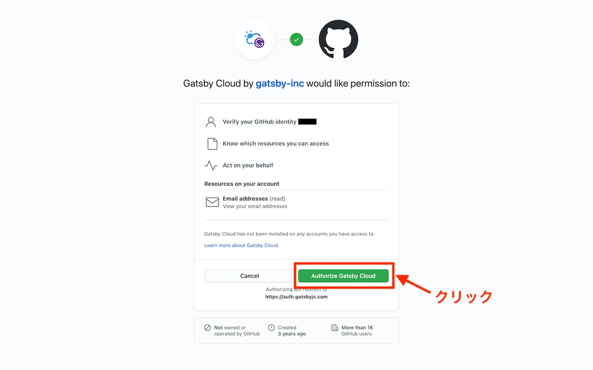 authorize_gatsby_cloud