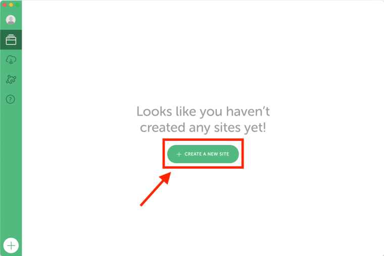 create a new site