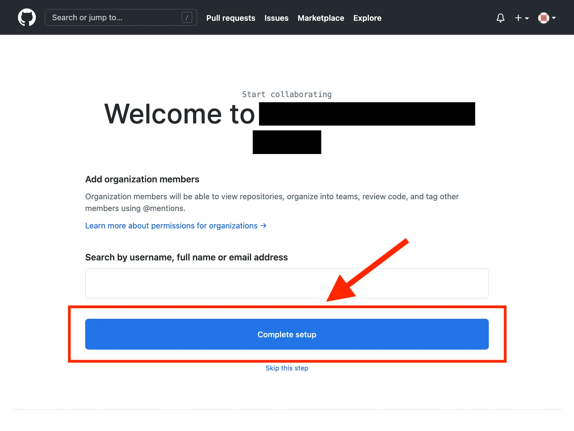 welcome to organization