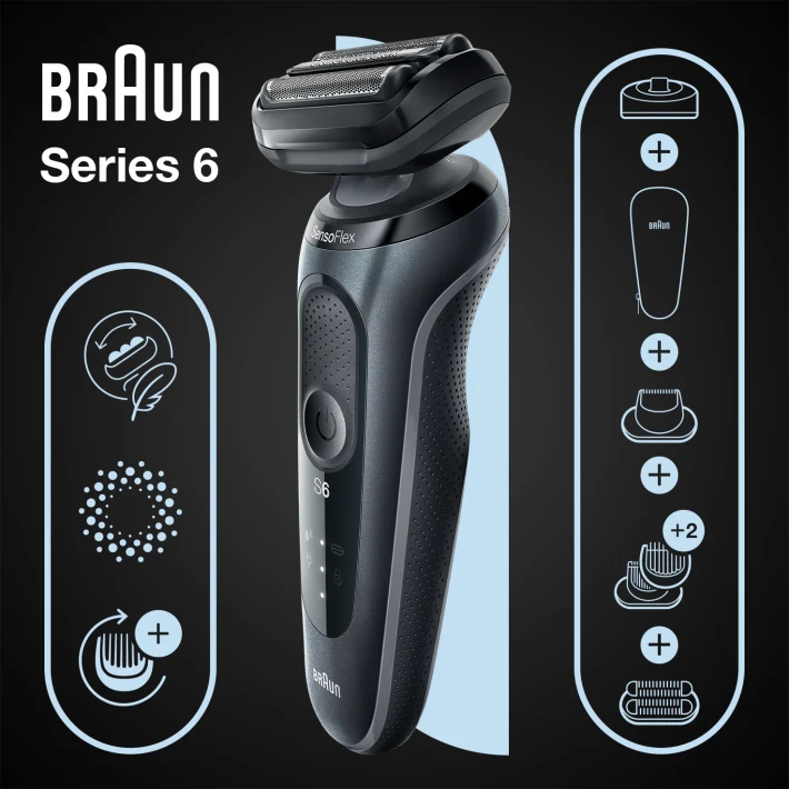 Braun Series 6 61-N4862cs Elektrický Holicí Strojek