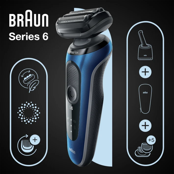 Braun Series 6 61-B7500cc Elektrický Holicí Strojek