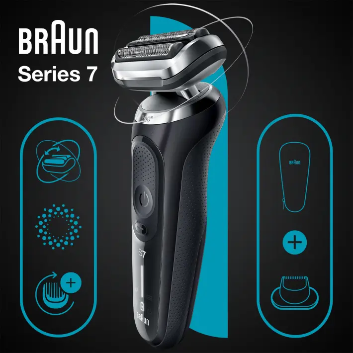 Braun Series 7 71-N1200s Elektrický Holicí Strojek