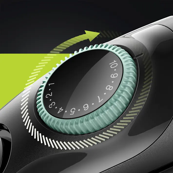 Precision dial Precision dial