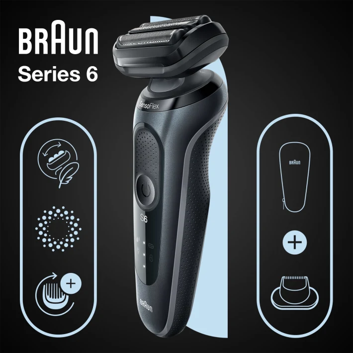 Braun Series 6 61-N1200s Elektrický Holicí Strojek