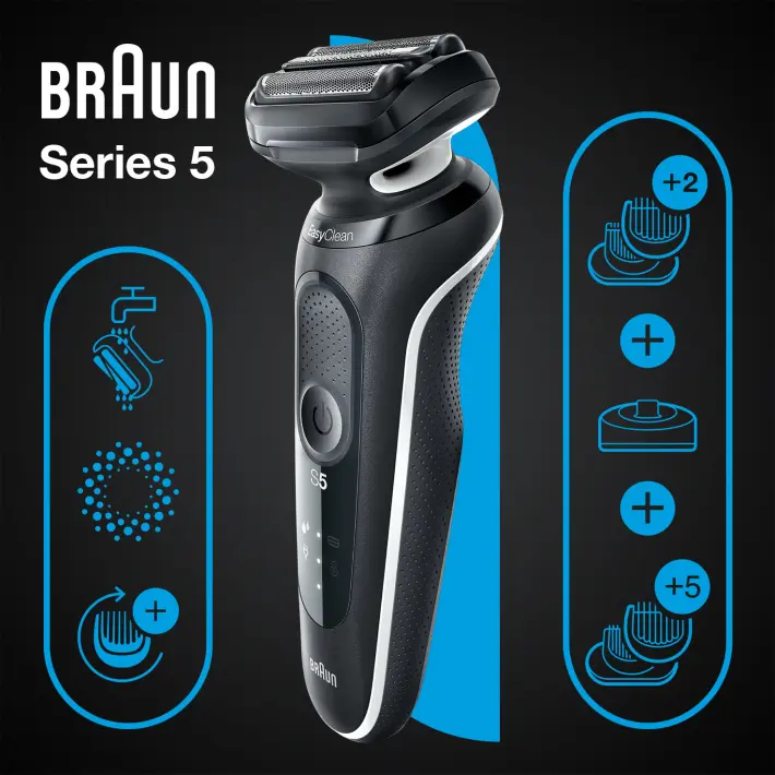 Braun Series 5 51-W4650cs Elektrický Holicí Strojek