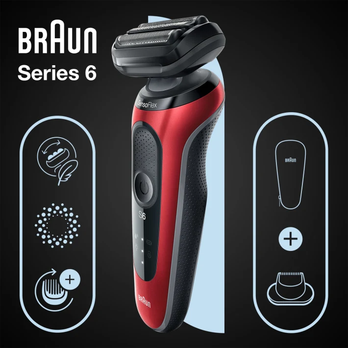 Braun Series 6 61-R1200s Elektrický Holicí Strojek