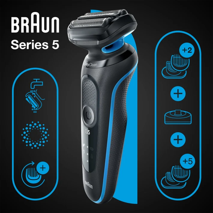 Braun Series 5 51-B4650cs Elektrický Holicí Strojek