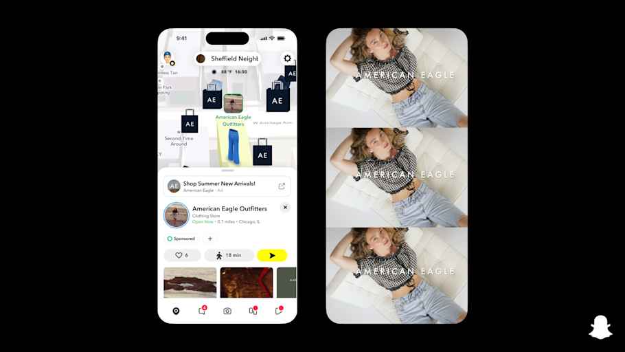 American Eagle Gears Up for Back-to-School with Snapchat