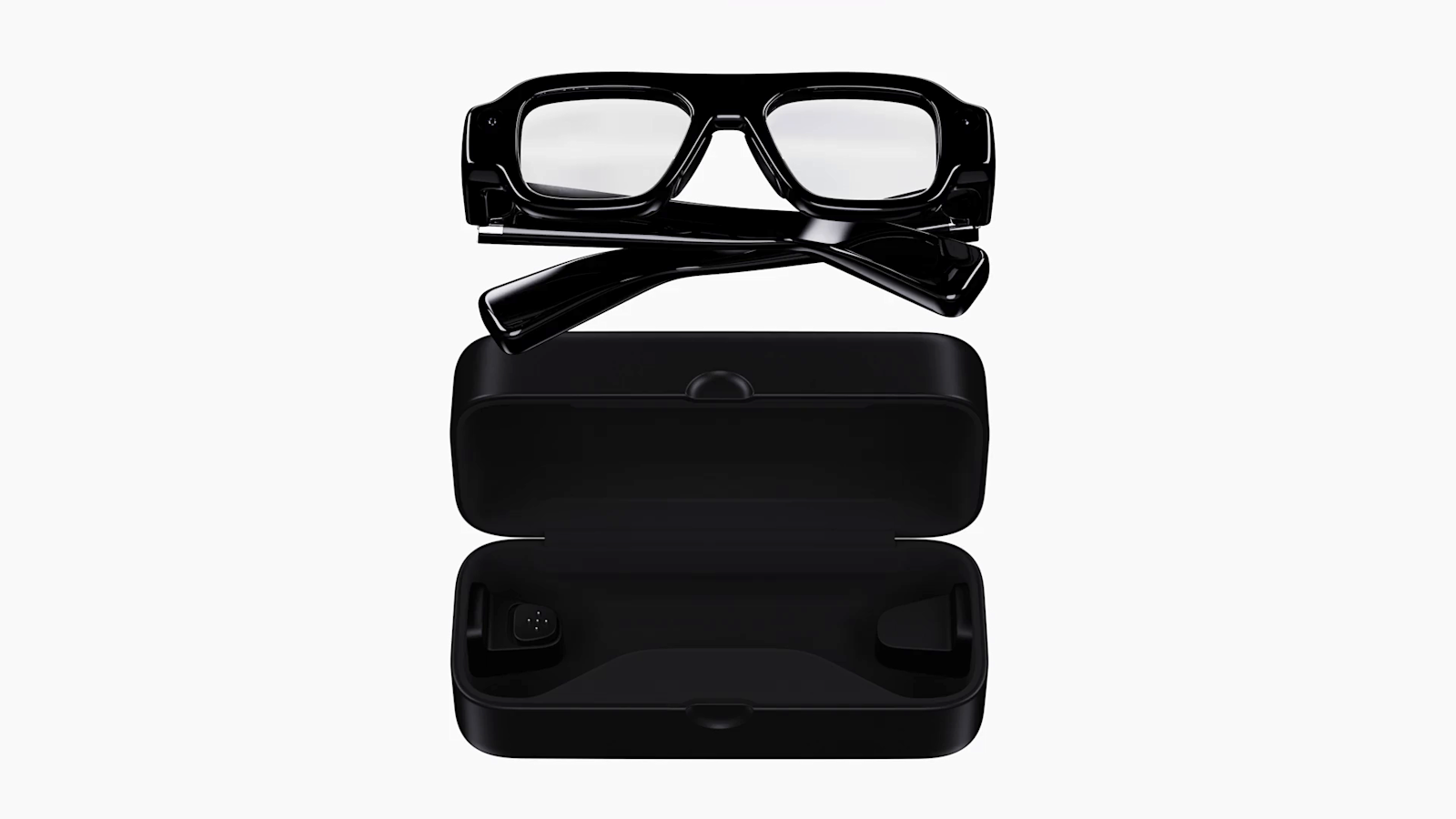 Snap SPECS in their charging case