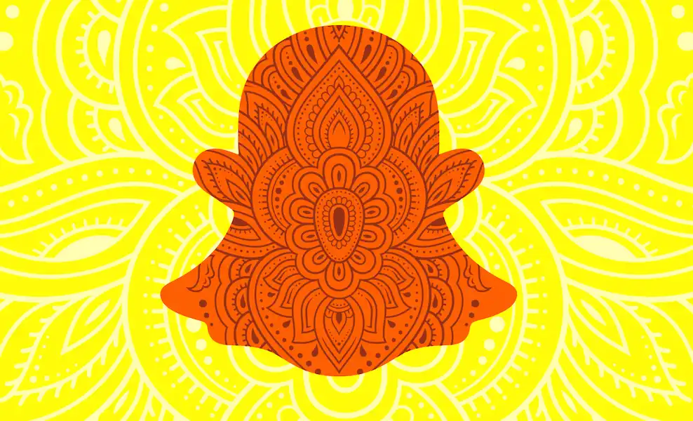 Snap in India event invitation