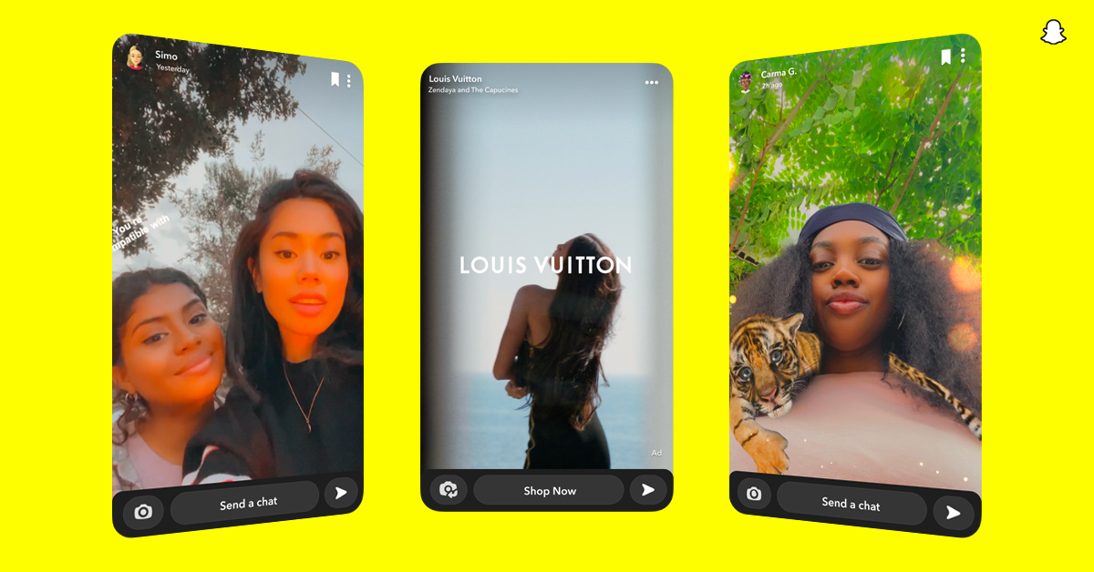 Louis Vuitton  Snapchat Stories, Spotlight & Lenses