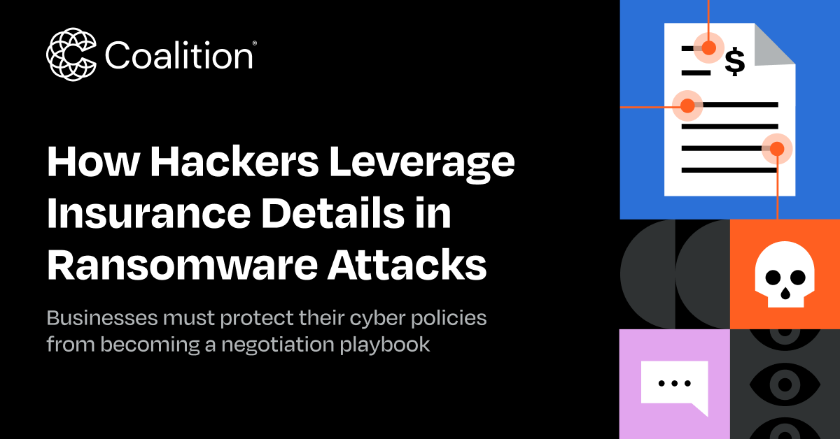 How Hackers Leverage Insurance Details in Ransomware Attacks