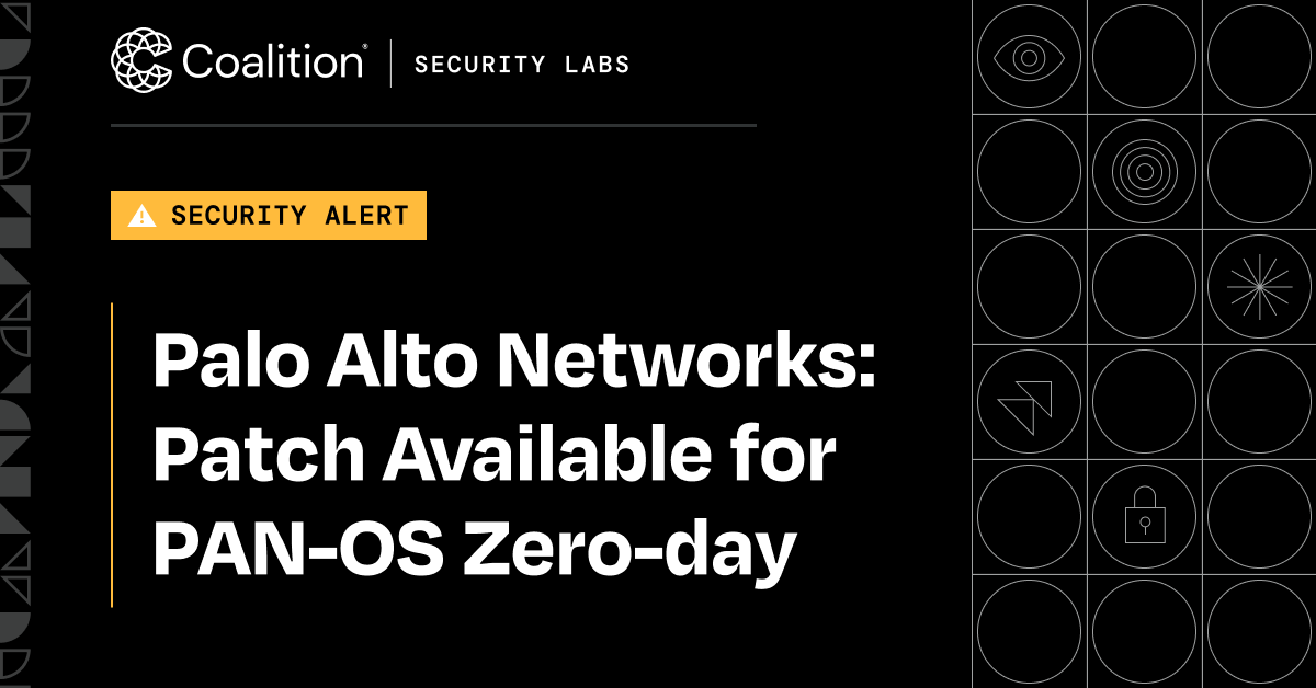 Palo Alto Networks: Patch Available for PAN-OS Zero-day