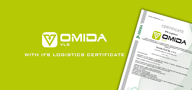 Omida VLS with IFS certification – another step towards the highest quality standards! | Omida VLS