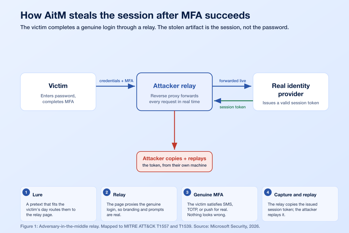 Aitm Session Theft Flow