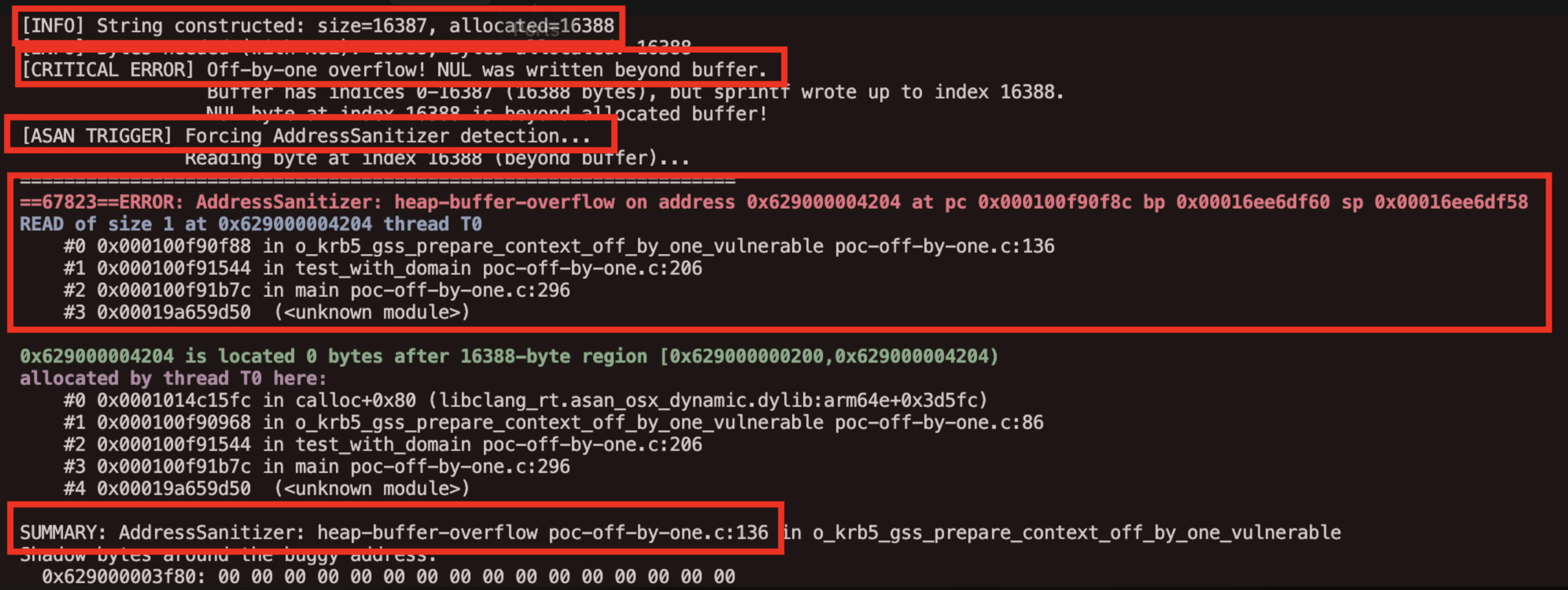 Perils Asan Trigger Heap Overflow