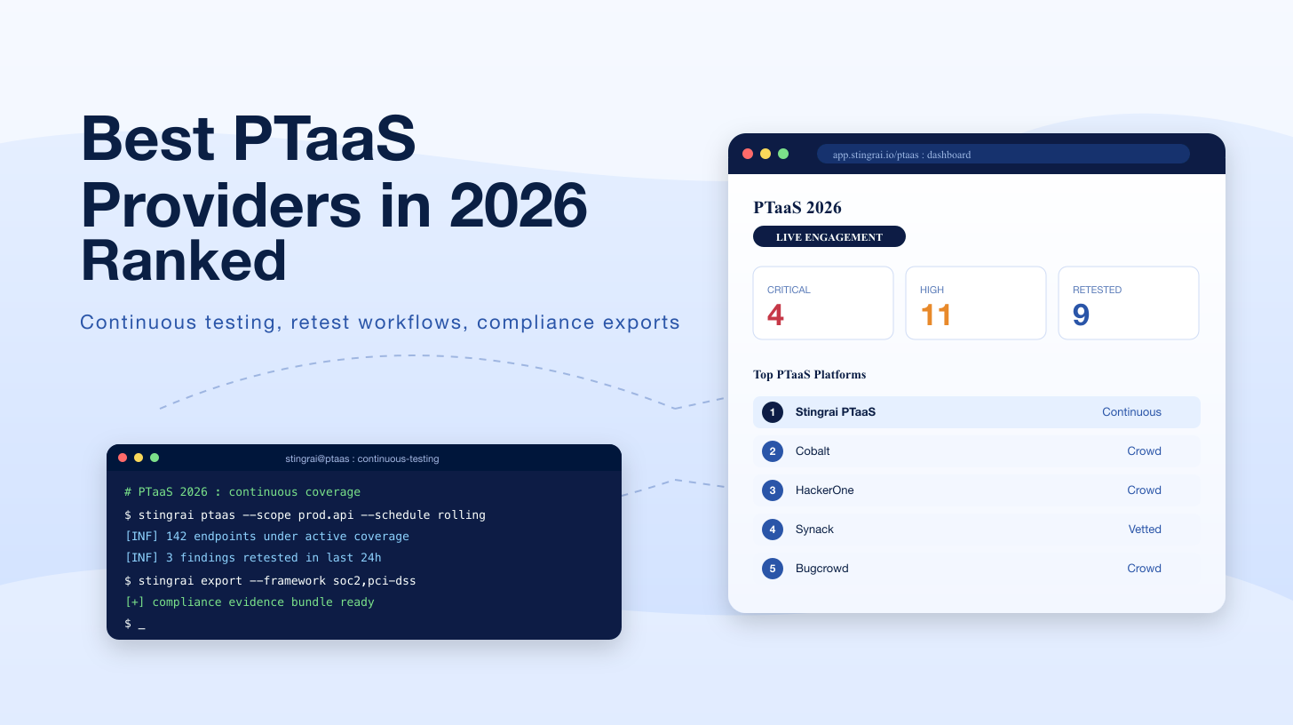 Best PTaaS Providers 2026: Top 11 Penetration Testing as a Service Platforms Ranked