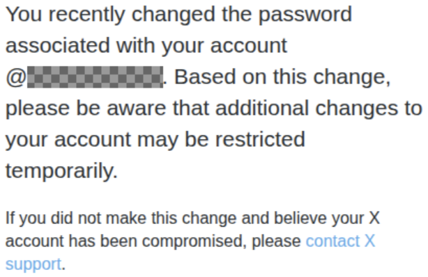 recovered a hacked x account5