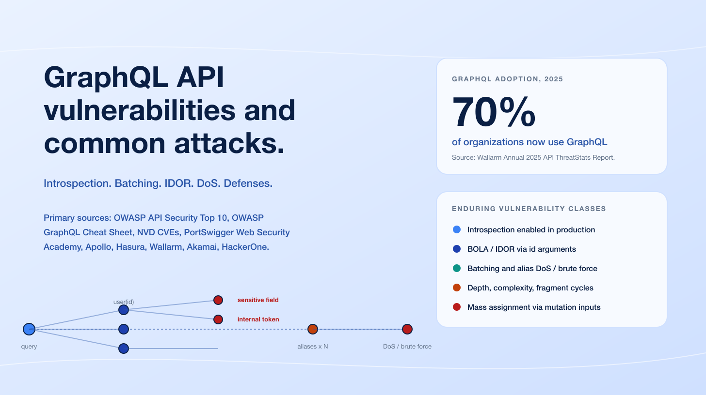GraphQL API Vulnerabilities and Common Attacks: A Technical Guide