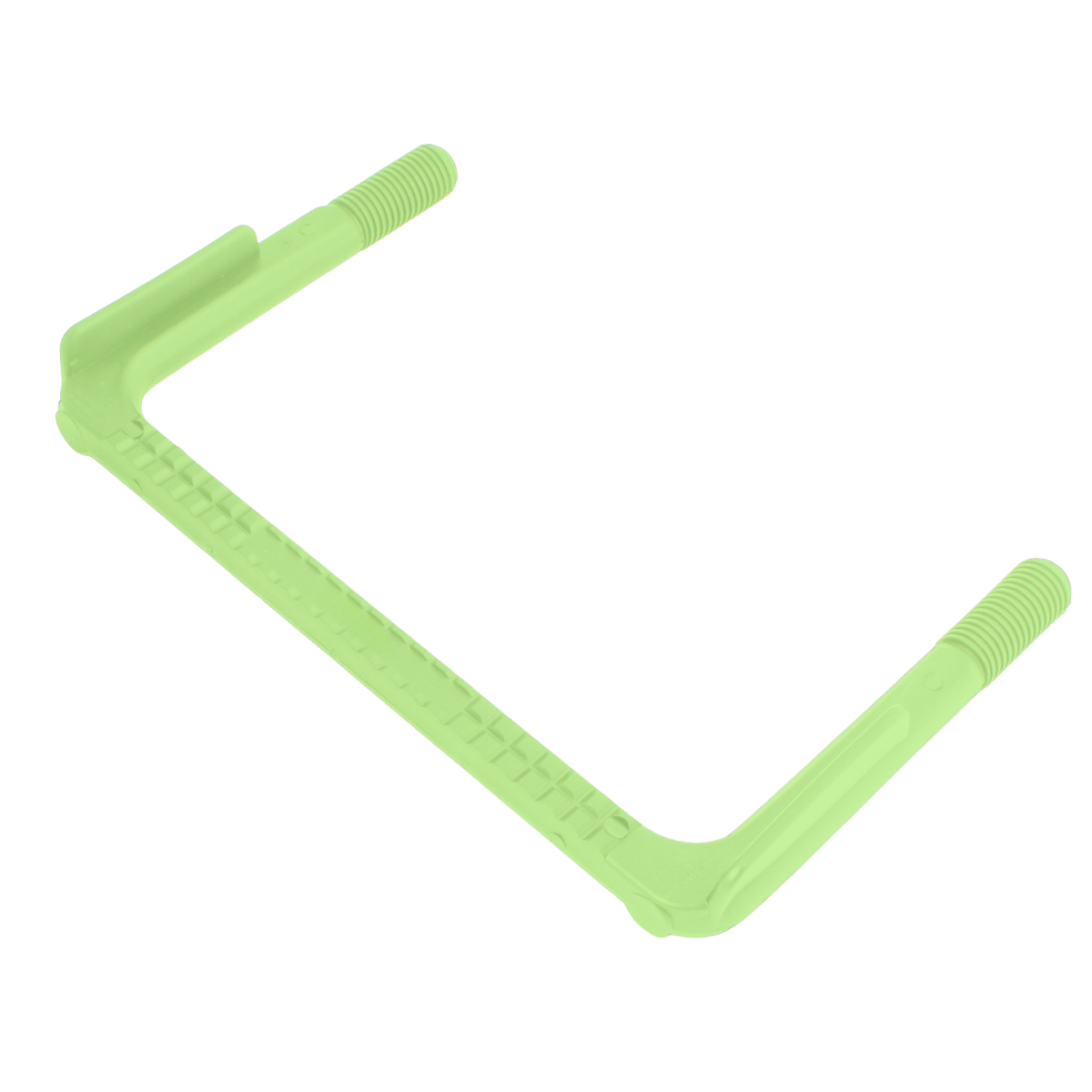 Steigbügel Edelstahl V4A, weiss, Form B, Kl.1