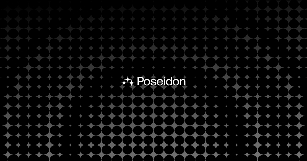 Poseidon Raises $15M Seed Round to Accelerate Physical AI