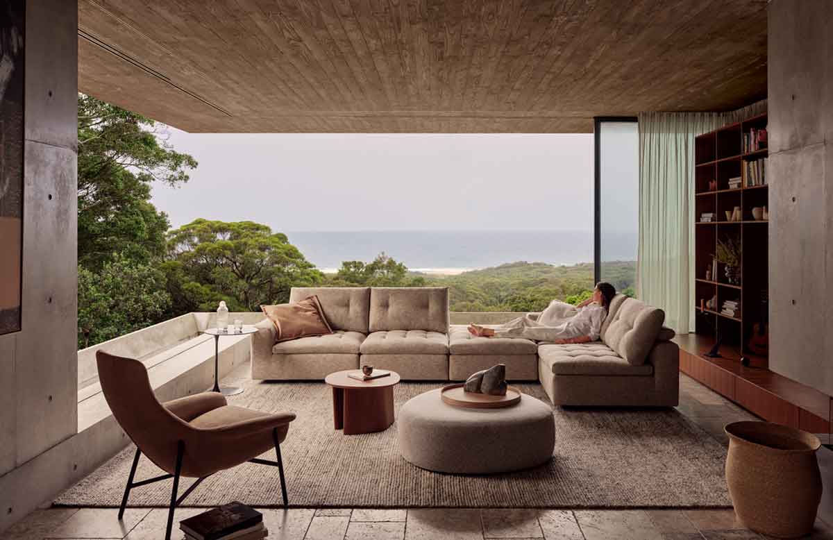 King Living Max Sofa review: laidback modular sofa design - Featured Image