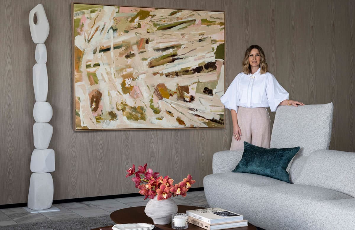 Kerrie-Ann Jones on how to style with art - Featured Image