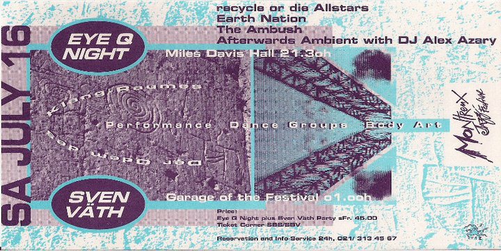 Ralf Hildenbeutel: EYE Q, Earth Nation, and Frankfurt's 90s Trance
