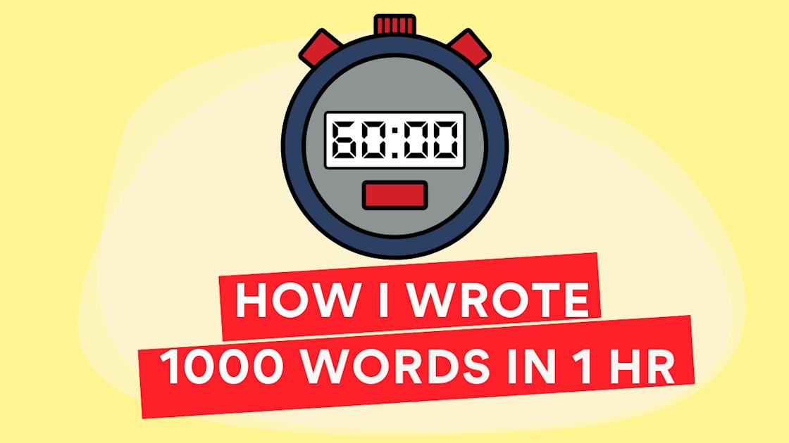 How to write a 1000 word essay in 1 hour | The Learning Hive Academy